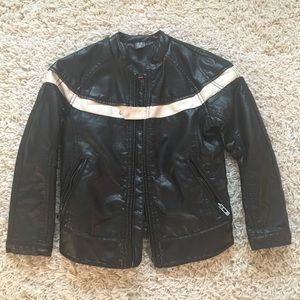 Zara kids motorcycle jkt - sz 5/6 yrs